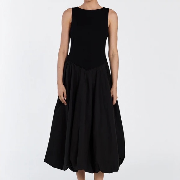 DISSH Bubble Skirt Midi Dress - Picture 1 of 7